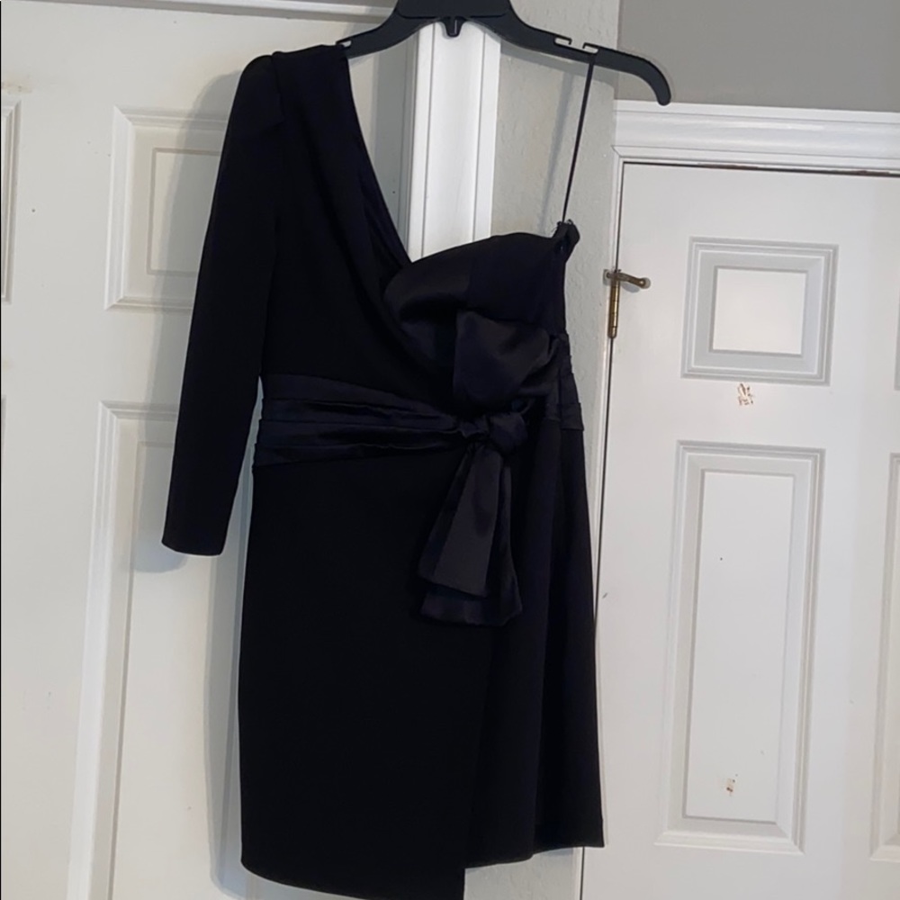 express black one shoulder dress size6